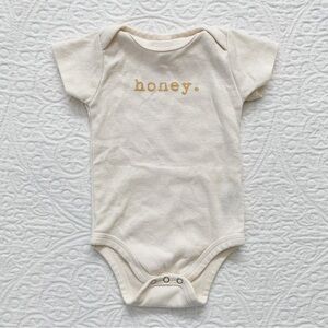 Tenth & Pine Organic Cotton Bodysuit, Honey